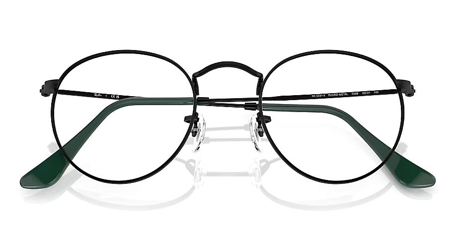 RayBan Zero ROUND METAL RX3447V 2509 47mm �֥�å��ʥݥ�å���� ���� �٤ʤ� �饤�ȥ��顼��󥺥�ǥ� ��û��Ķ���ȯ����ǽ