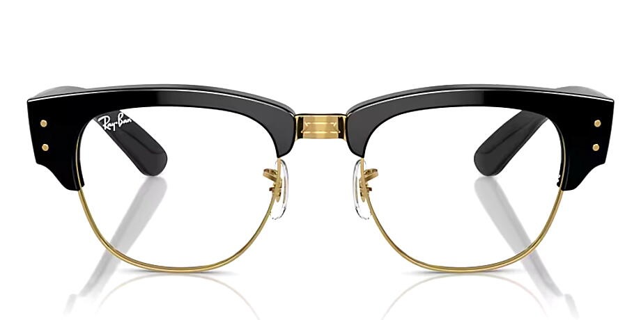 �쥤�Х� RayBan Mega clubmaster RX0316V 2000 50mm �ᥬ�ͥե졼�� RB0316V 2000 �֥�å����󥴡���� �ᥬ����֥ޥ�����