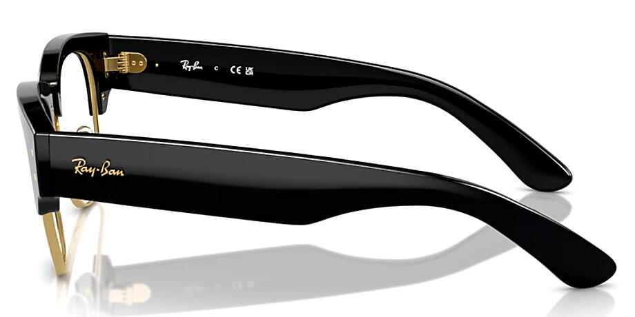 �쥤�Х� RayBan Mega clubmaster RX0316V 2000 50mm �ᥬ�ͥե졼�� RB0316V 2000 �֥�å����󥴡���� �ᥬ����֥ޥ�����