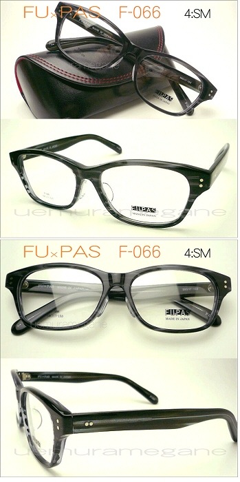 ＦＵ×ＰＡＳ　フーパス　Ｆ－０６６　カッコいい大きめセルフレーム！