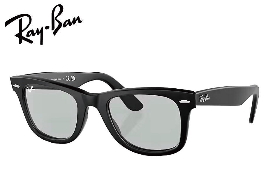Ray-Ban��RB2140F 601SR5 52������  ORIGINAL WAYFARER �������ե����顼 �ޥåȥ֥�å�/�饤�ȥ��졼  �ե�ե��å�