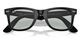 Ray-Ban��RB2140F 601SR5 52������  ORIGINAL WAYFARER �������ե����顼 �ޥåȥ֥�å�/�饤�ȥ��졼  �ե�ե��å�