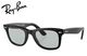 Ray-Ban��RB2140F 601SR5 52������  ORIGINAL WAYFARER �������ե����顼 �ޥåȥ֥�å�/�饤�ȥ��졼  �ե�ե��å�