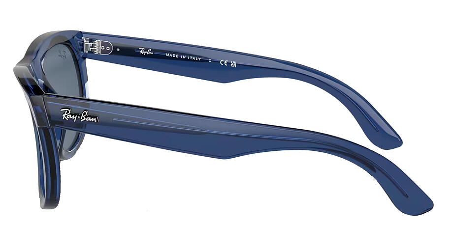 �쥤�Х� RayBan WAYFARER REVERSE ��˥С�����ե��å� RBR0502S 67083A 53mm �ݥ�å���Ʃ���ͥ��ӡ��֥롼/�֥롼 ������������Ź