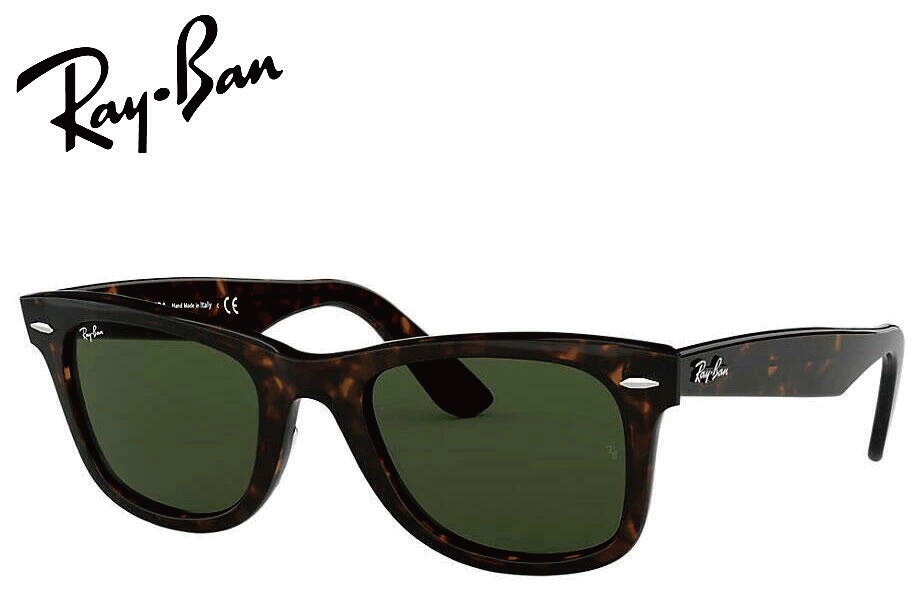 �쥤�Х� RB2140F 902 52mm wayfarer �ȡ�����/���ꥹ���륰�꡼�� tortoise crystal/green rb2140f 902 RAYBNA ray-ban ������������Ź