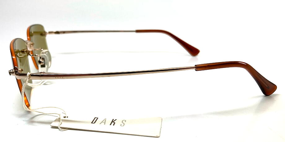 DAKS DA251478WG 偏光 サングラス ダックス 54ミリ 展示処分品 ゴールド/カーキグリーン シャルマン
