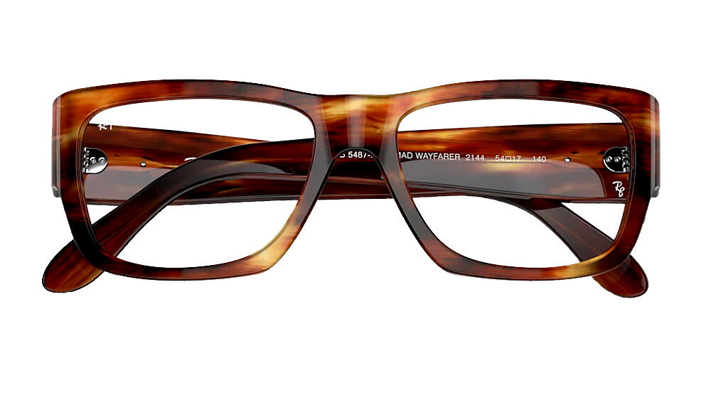 쥤Х RayBan NOMAD WAYFARER ᥬͥե졼 RX5487F 2144 54mm ȥ饤ץɥϥХʡŹ