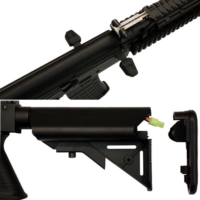 CM040I AK アサルト タクティカル 電動ガン BK【180日間安心保証つき】