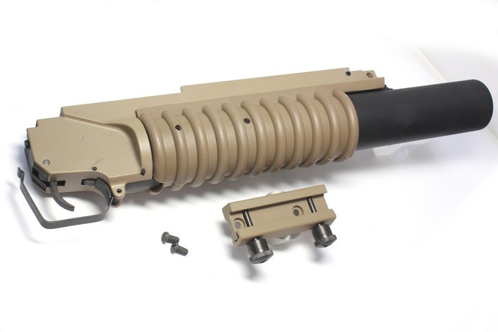UFC-GL-01DEL M203 グレネードランチャー ロング RAS用 DE