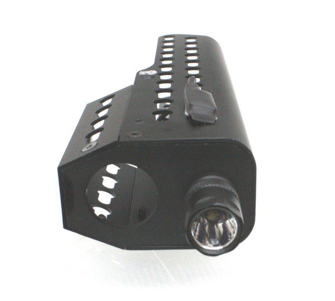 S&T TAVOR KEYMODタイプ ハンドガード ロング BK【ライト付き】