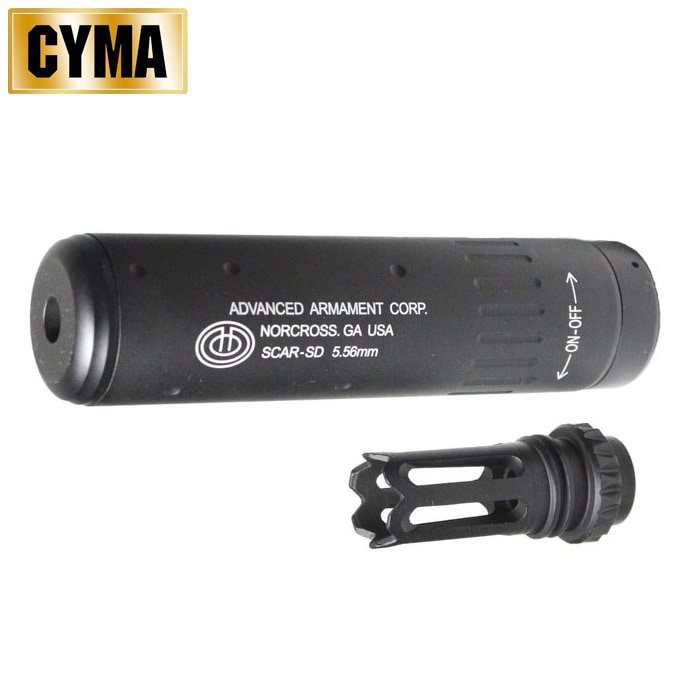 CYMA AACタイプ SCAR-SD QDサイレンサーセット