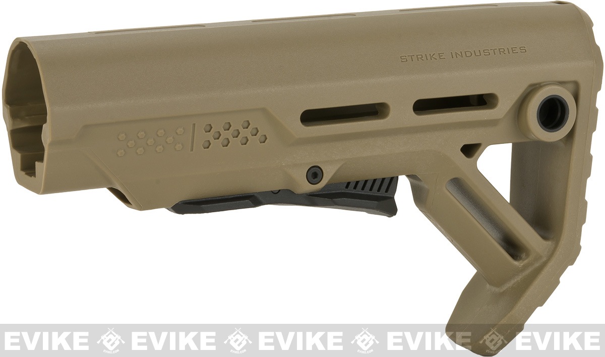 Strike Industries MOD-1 Stock (Black, FDE, Red, Blue)