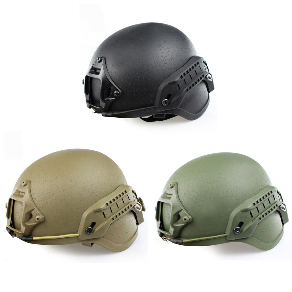 Amazon.co.jp: 戦術的なMICH2000ヘルメットセット、戦術的な多