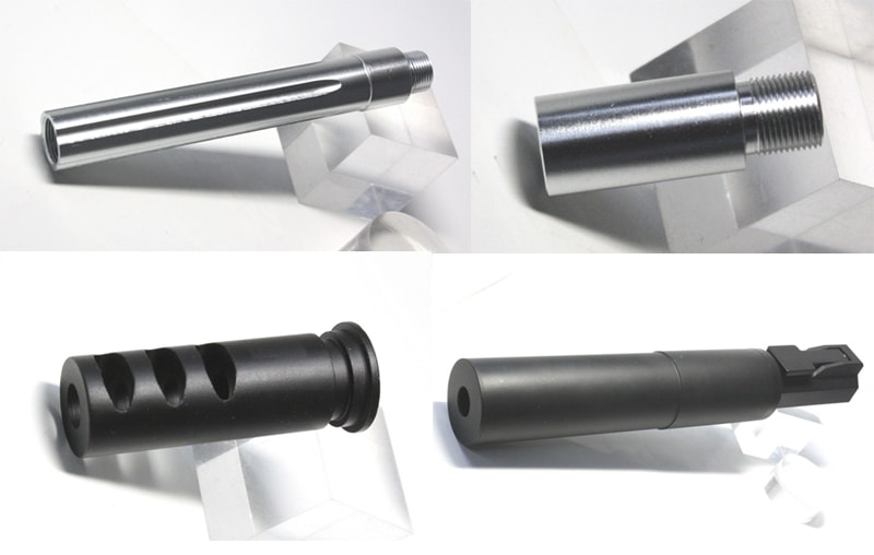 S&T製DSR-1 QDサイレンサー用ハイダー S&T DSR-1 QDサイレンサー/ハイダー/エクステンション 4点セット