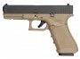 We-Tech Glock17 Gen.4 ガスブローバック TAN（刻印無）※ハーフメタル|ハンドガン|WE-Tech