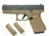We-Tech Glock19 Gen.4 ガスブローバック TAN（刻印無）※ハーフメタル|ハンドガン|WE-Tech
