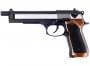 WE-Tech M92 スタンダード 2Tone 木目調グリップ仕様（刻印無）※ハーフメタル|ハンドガン|WE-Tech