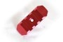 【ゆうパケット対象（全国330円）】UFC KEYMOD & M-LOK対応 20mmレール RED 3Slot|マウントベース|マウント