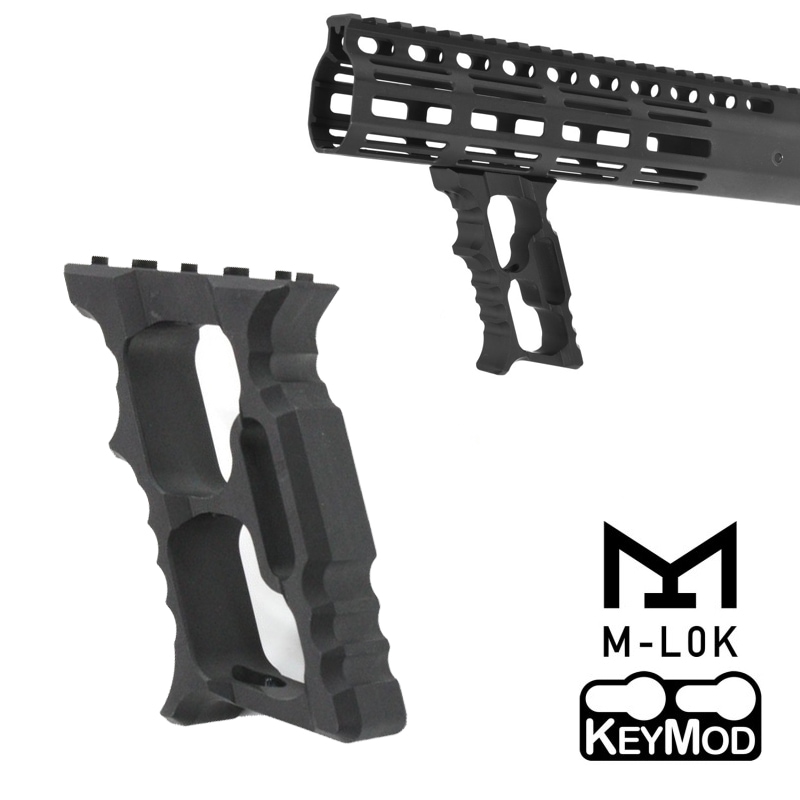 �ڤ椦�ѥ��å��оݡ�����330�ߡˡ�UFC HALO MiniVert������ ����å� (MLOK&KEYMOD) BK