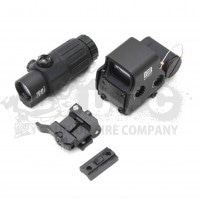 【限定！値下げ品】UFC EXPS3タイプ R/Gドットサイト+G33マグニファイヤ Set BK|ダットサイト（ＲＤ）|ＵＦＣ