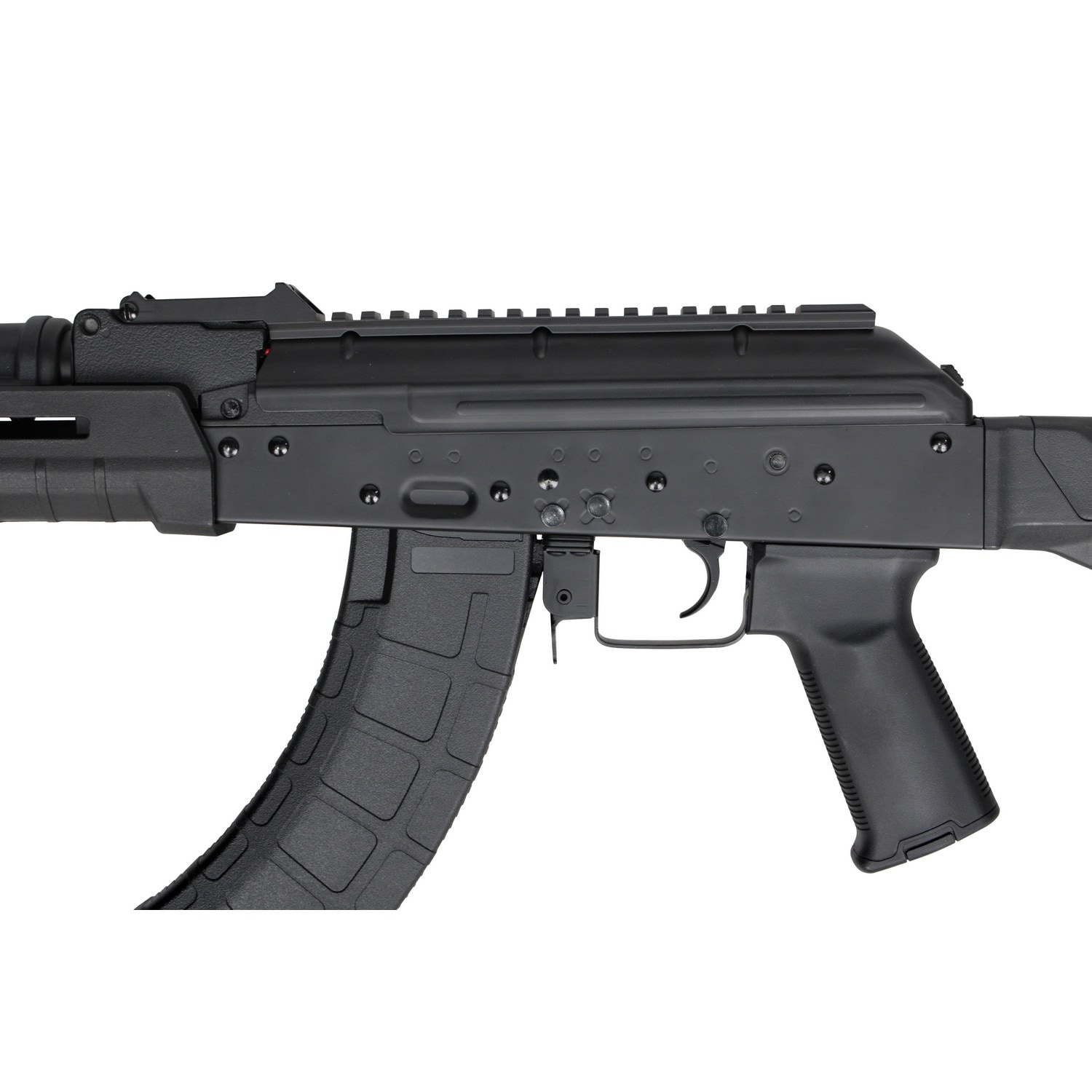 CM077D M-STYLE AKM M-STOCK フルメタル電動ガン BK【180日間安心保証