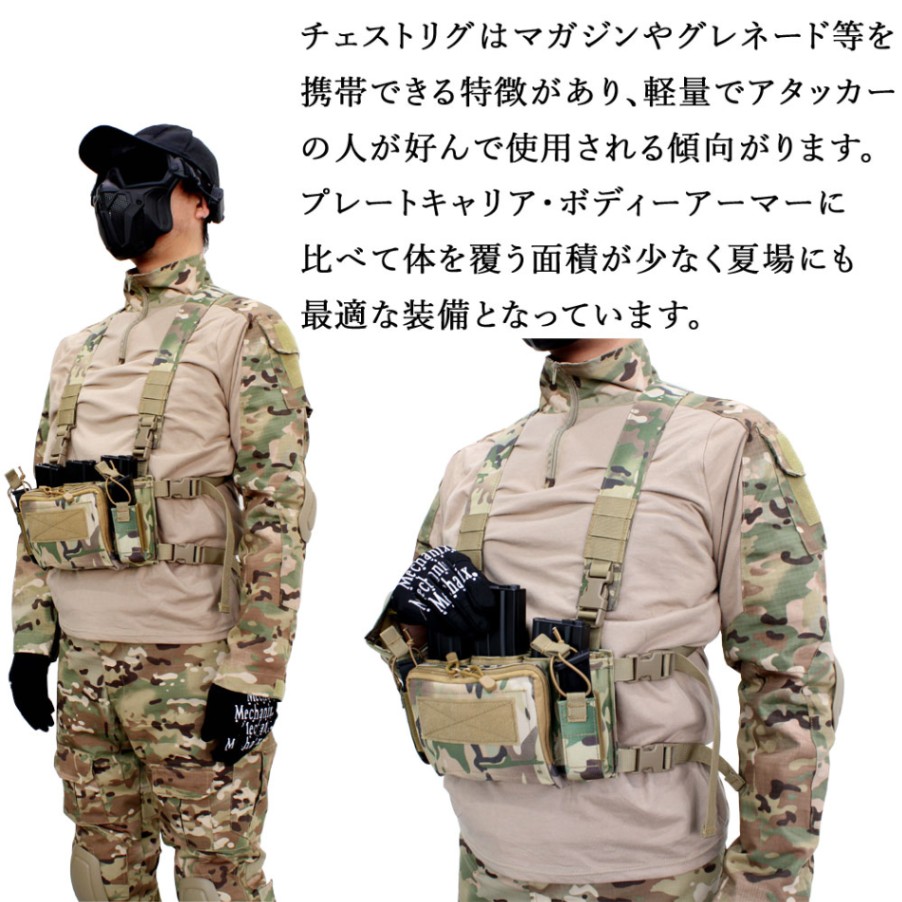 Haley Strategic D3CRM マイクロ チェストリグセット［実物］ Haley