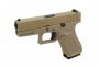 WE-TECH GLOCK19 Gen.5 ガスブローバック TAN【刻印無し】※ハーフメタル|ハンドガン|WE-Tech