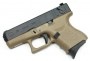 We-Tech Glock26 Gen.4 ガスブローバック TAN(刻印なし)※ハーフメタル|ハンドガン|WE-Tech
