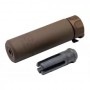 OMG SOCOM Mini1タイプ サイレンサー/ 4P ハイダー DE|サイレンサー|DYTAC