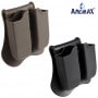 AMOMAX G17/G19用 ダブルマグポーチ（各カラーあり）|マガジンポーチ|AMOMAX/CYTAC
