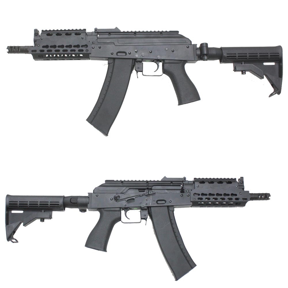CM076ACE AKS74U Tactical Custom CEストック フルメタル電動ガン【180