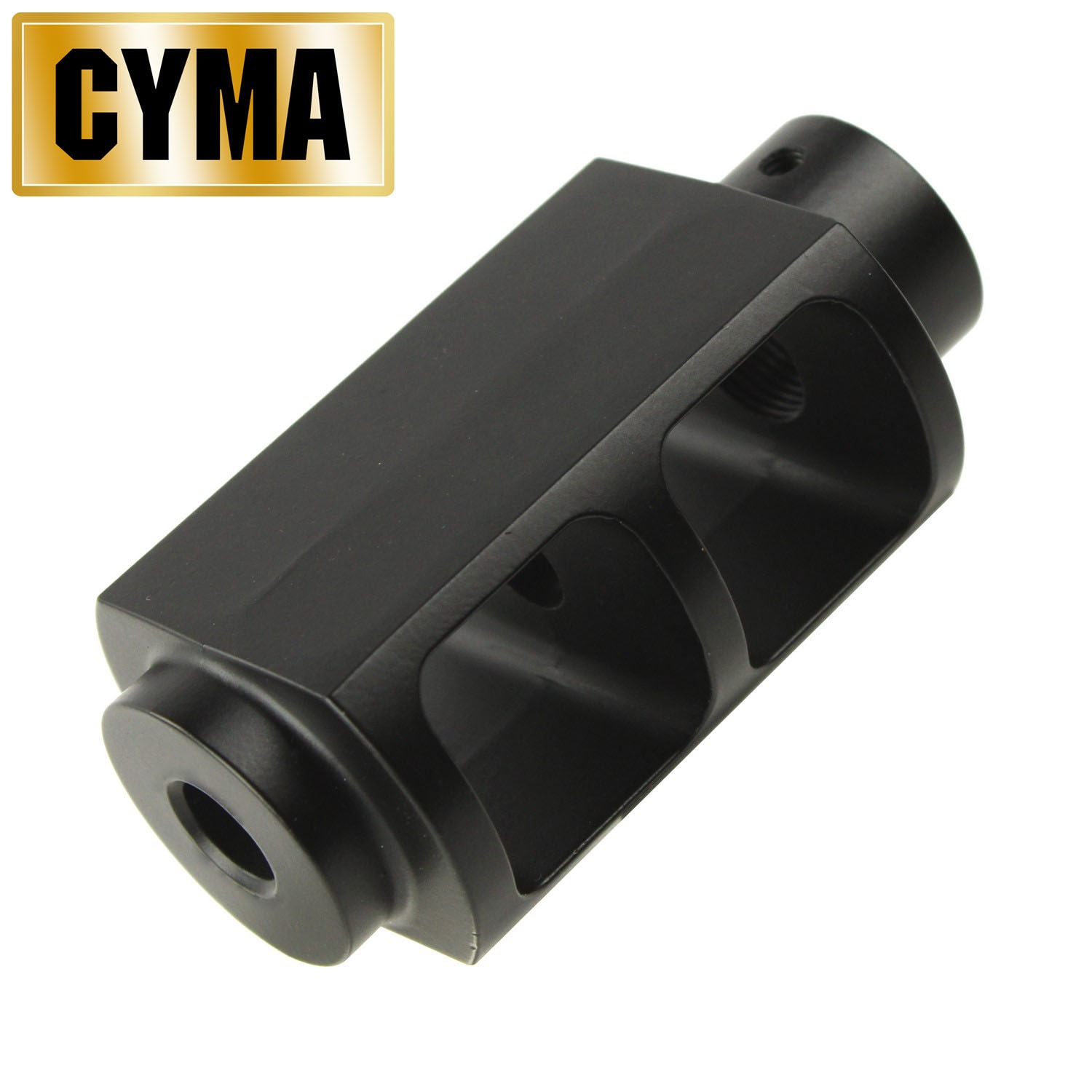 CYMA スチール ラージフラッシュハイダー(14mm-)