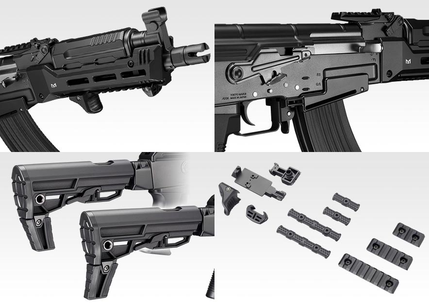 東京マルイ　次世代電動ガン　AKストーム　カスタム マガジン３本付き 東京マルイ 次世代電動ガン AKストーム カスタム マガジン3本