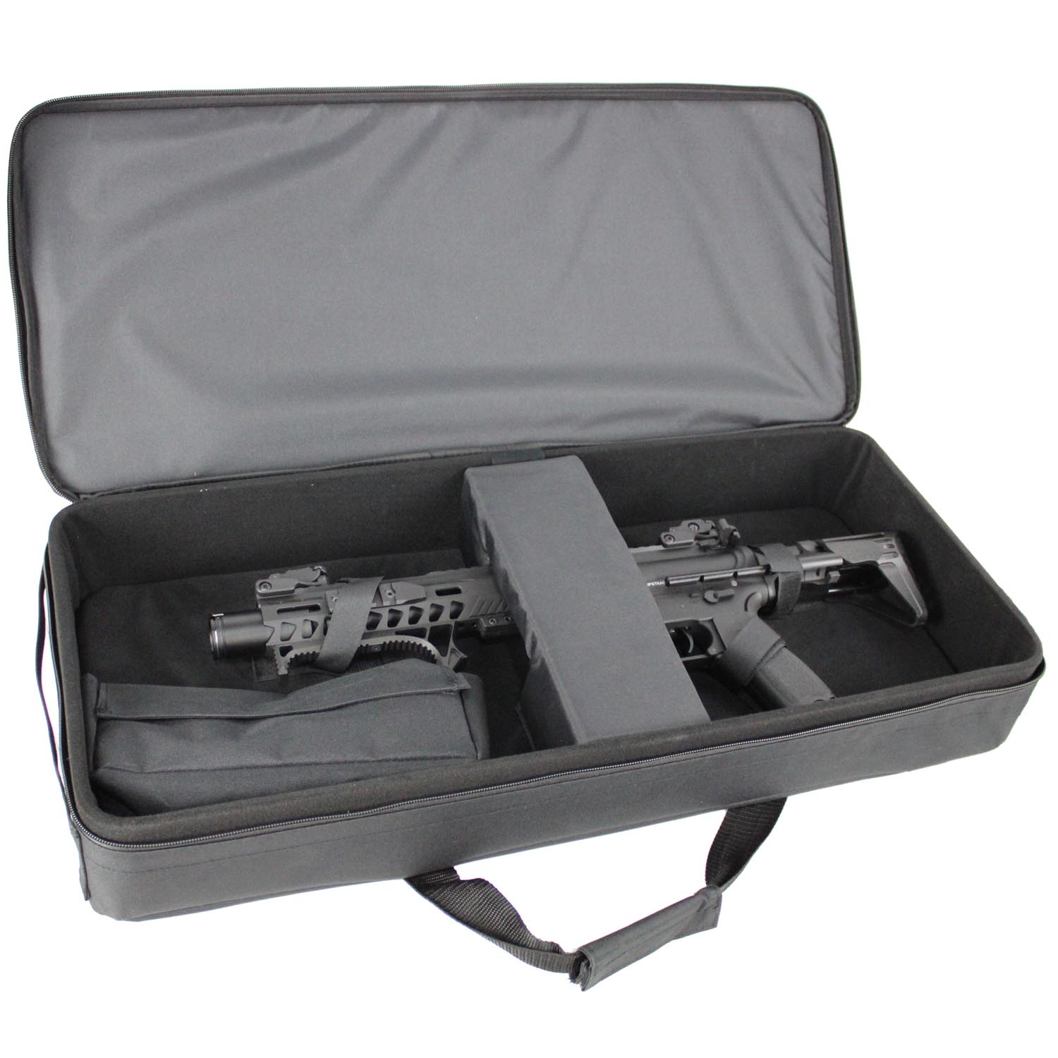 S&T M4 セミハードケース付き S＆T ARMAMENT S&T M4 URX4 10.75inch M-LOK フルメタルG3電動ガン