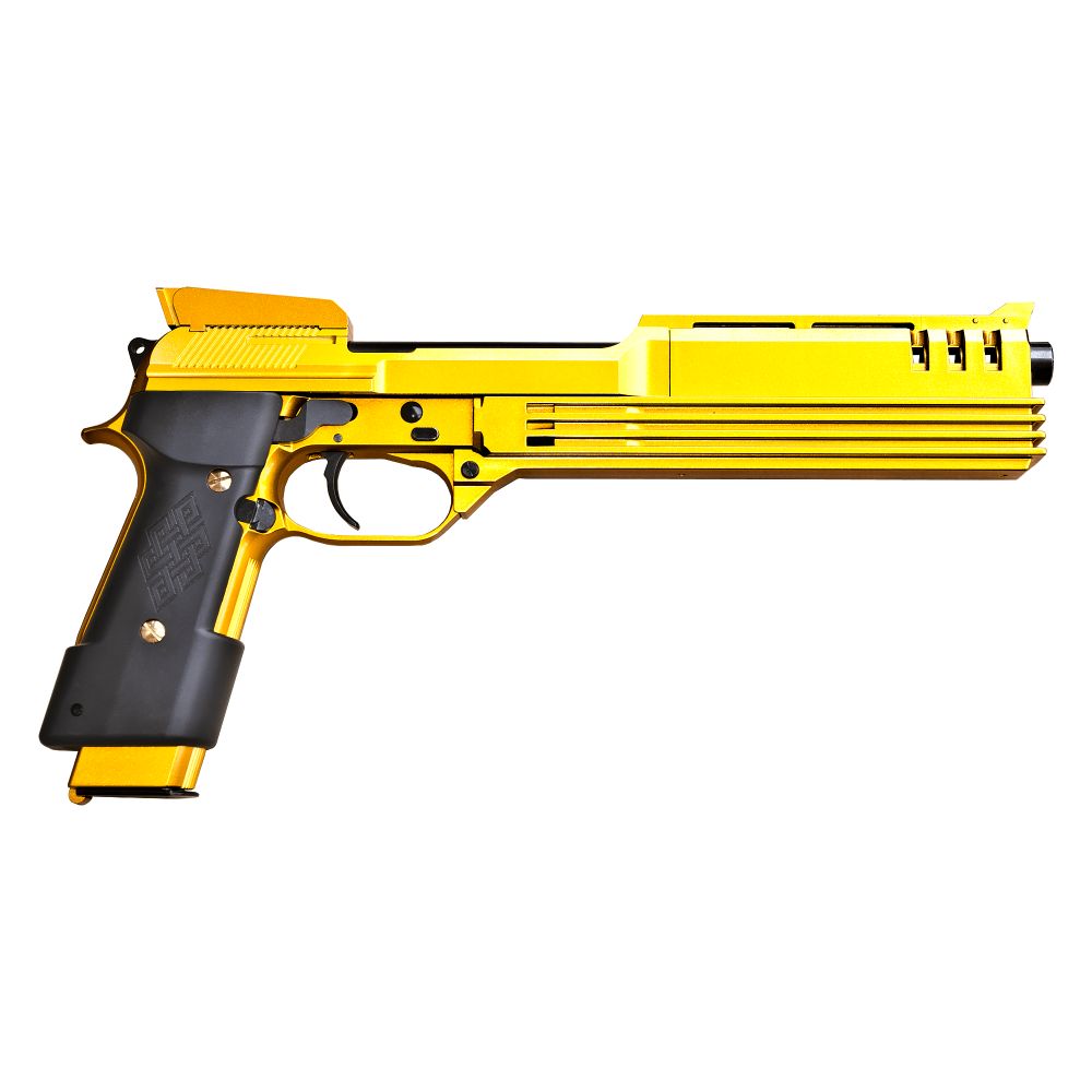 荒井　KSC AUTO NINE 9 オートナイン　ゴールドフレーク KSC M93R AUTO-9 ゴールドフレーク ABS ガスブローバッック ≪限定品≫