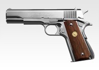 【東京マルイ×AMOMAXセット】東京マルイ コルト ガバメント シリーズ'70 ニッケルフィニッシュ【対応ホルスター&オプション付き】|商品一覧