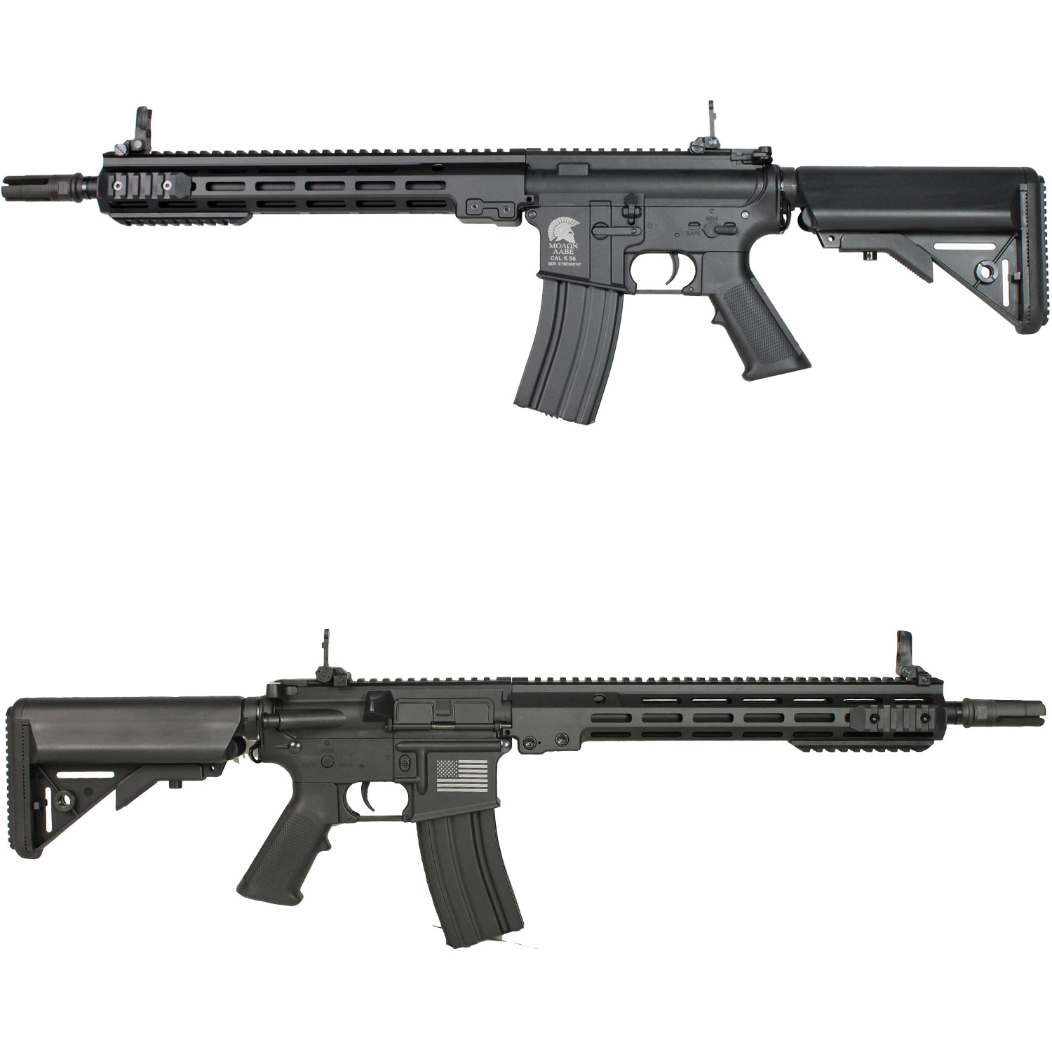 S&T URG-I 14.5インチ チャレンジャーライン G3電動ガンBK(MOLON刻印