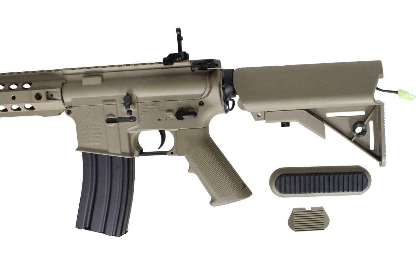 S&T M4 URX3.1 12インチ チャレンジャーライン G3電動ガンDE