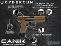 【プラチナセール！30％OFF】EMG/CYBERGUN SAI TP9 ELITE COMBAT FDE（ハーフメタル）|EMG