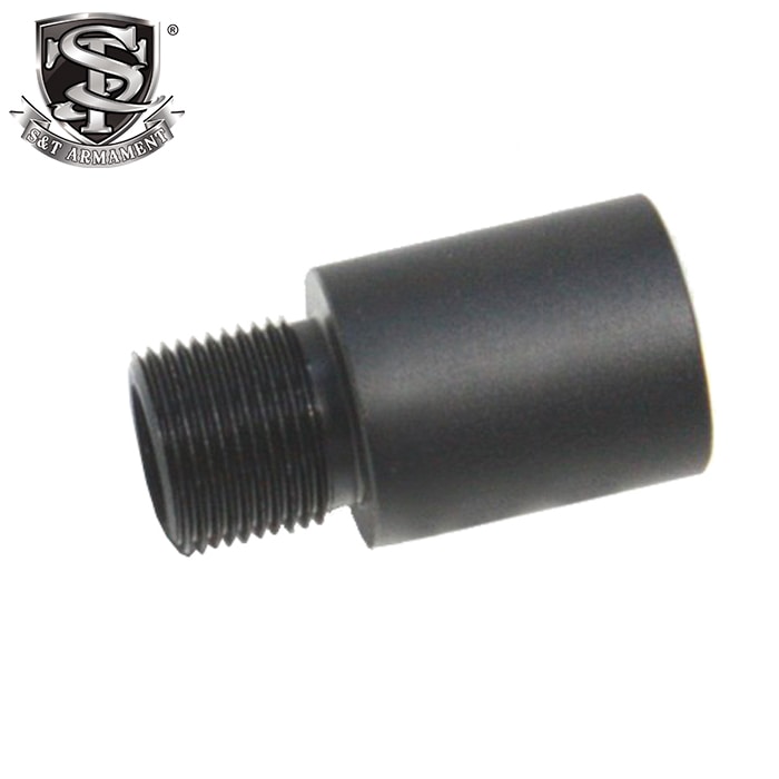 S&T �������ƥ󥷥�� ���������Х�� 0.6�����(14mm+>14mm+)BK