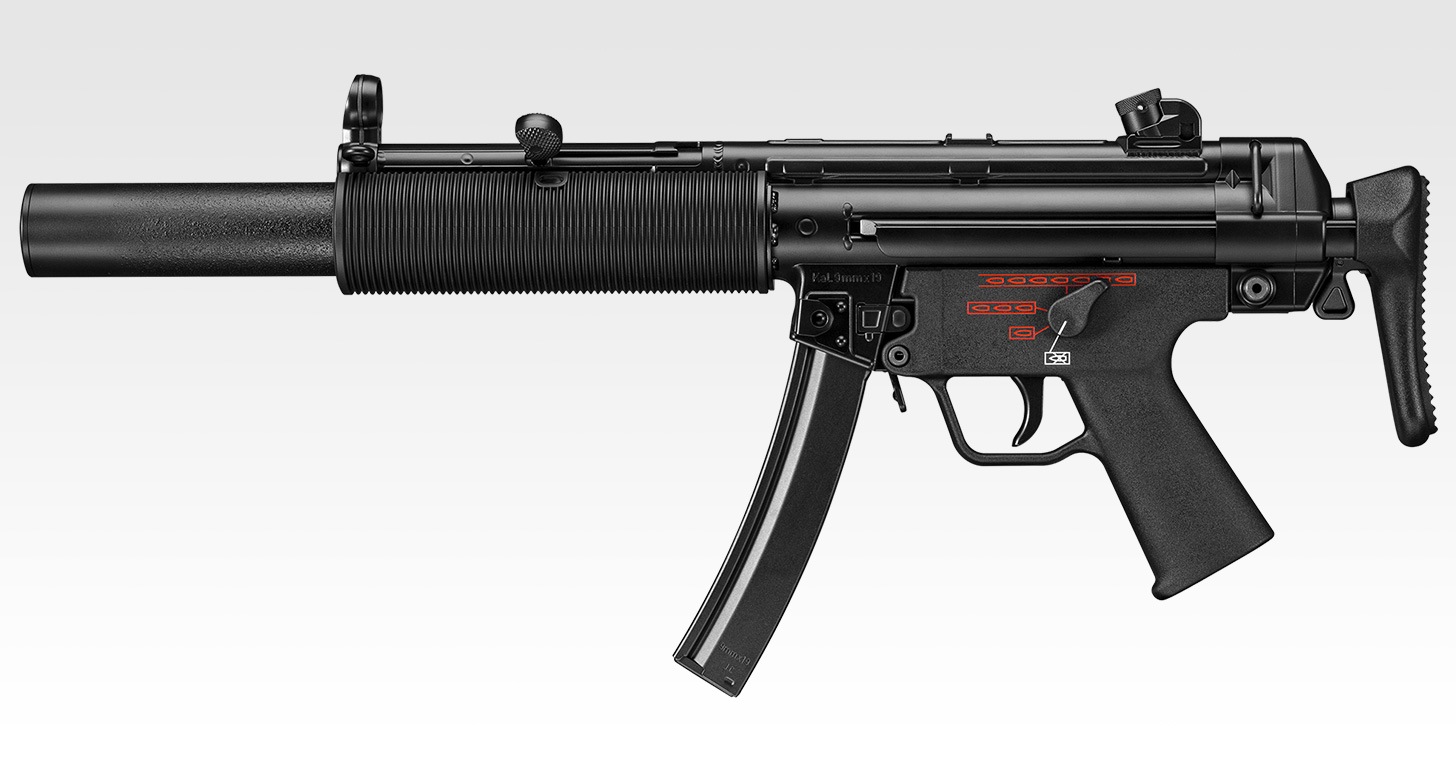 サブマシンガン セミオート フルオート MP5 東京マルイ MP5 SD6 次世代電動ガン