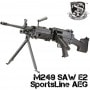 S&T M249 SAW E2 BK スポーツライン電動ガン（無刻印）【180日間安心保証つき】|商品一覧