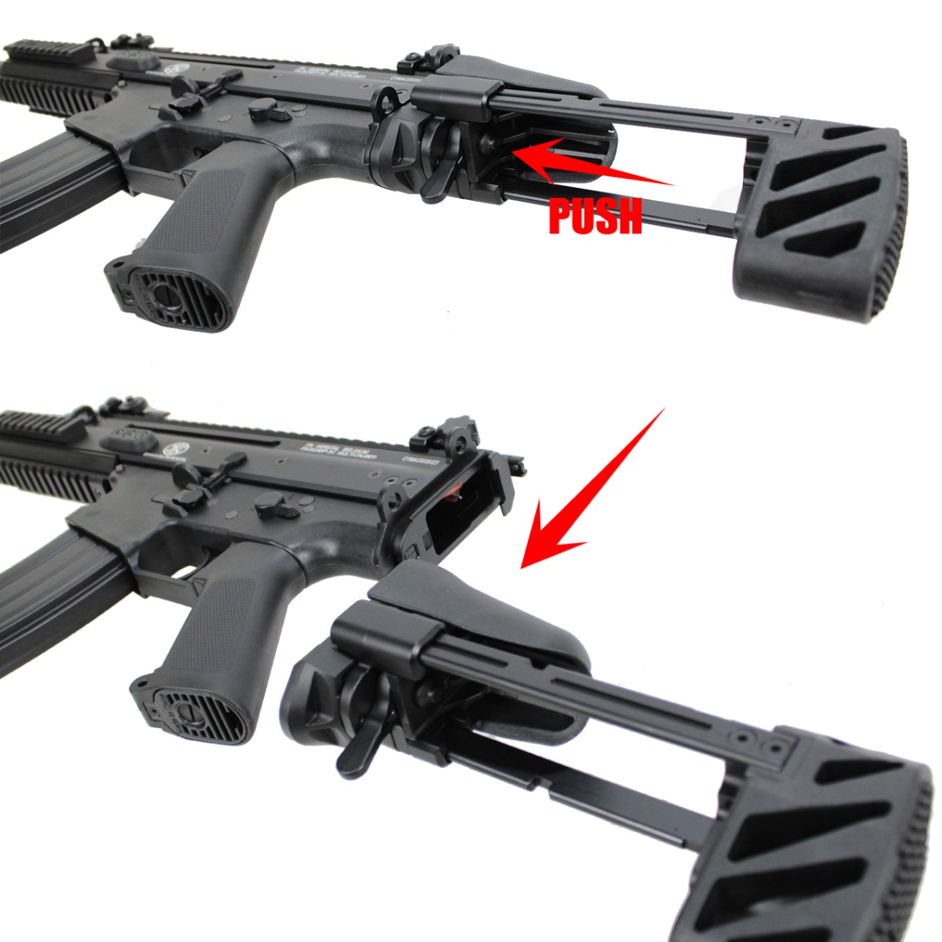 電動ガン　SCAR CYMA/CYBERGUN SCAR-SC ETU電動ガン（電子トリガーシステム搭載