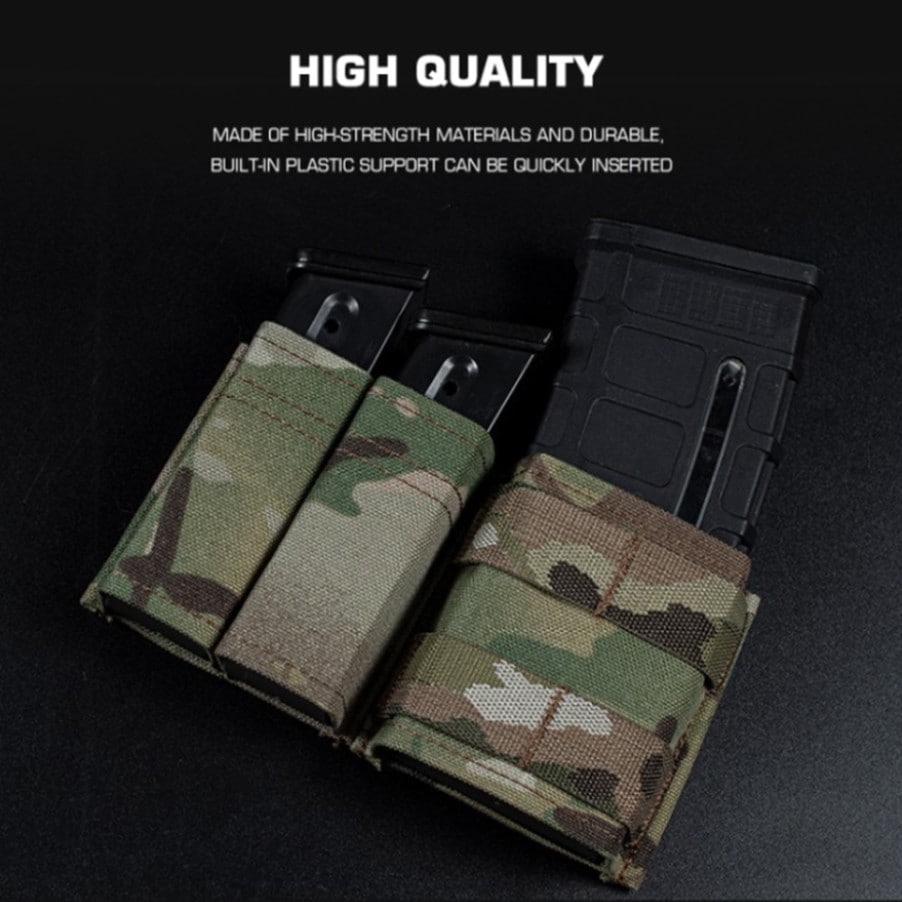 UFC ESSTACタイプ 9mm+556 サイドバイサイドマガジンポーチ(各