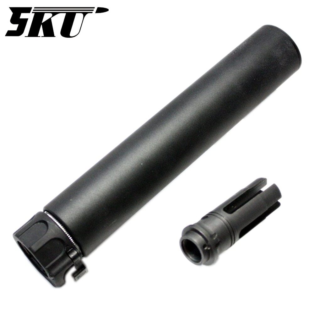 サイレンサー　サプレッサー 限定！値下げ品】5KU SF SOCOM762 RC2サイレンサーBK/4Pハイダー(逆)