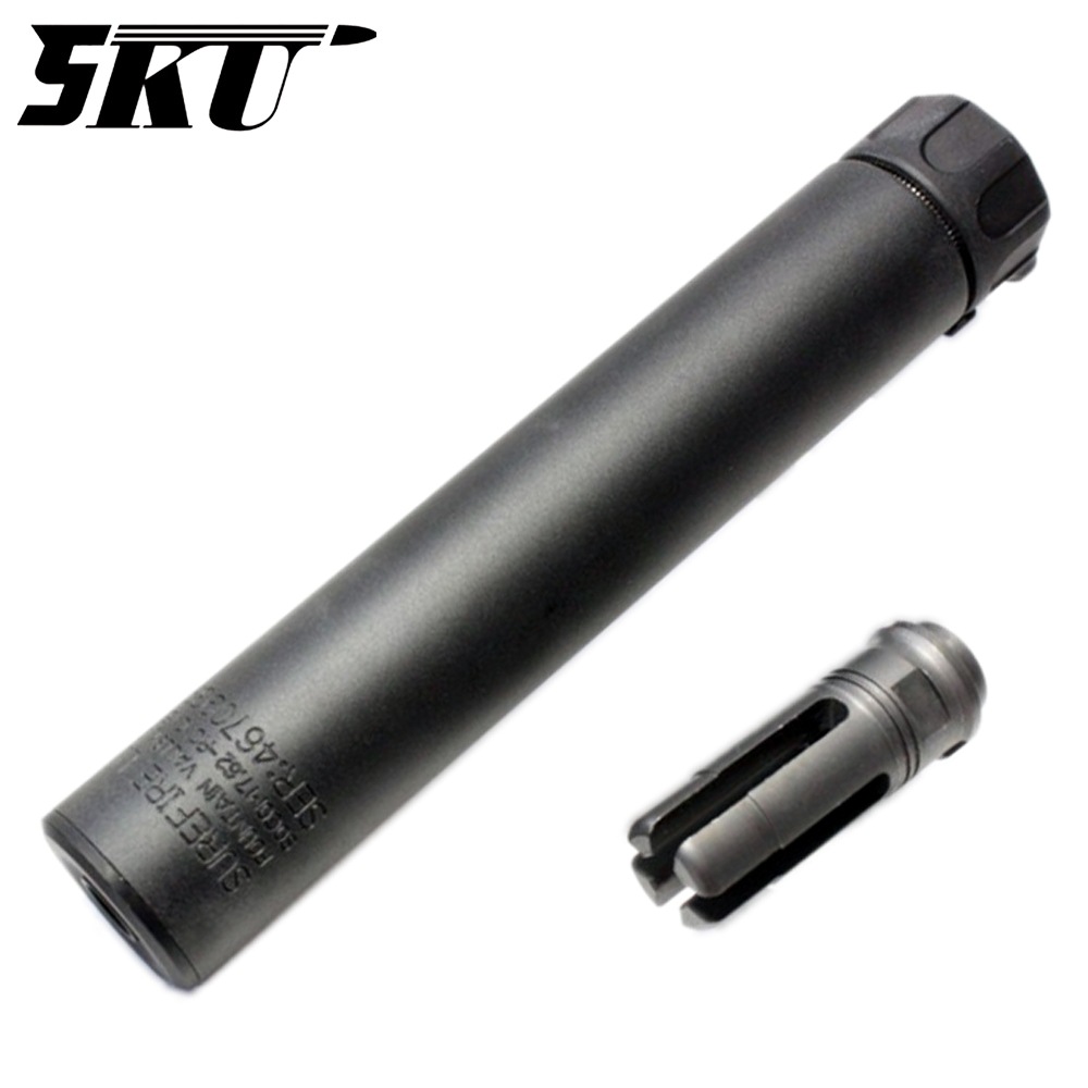 限定！値下げ品】5KU SF SOCOM762 RC2サイレンサーBK/4Pハイダー(逆)