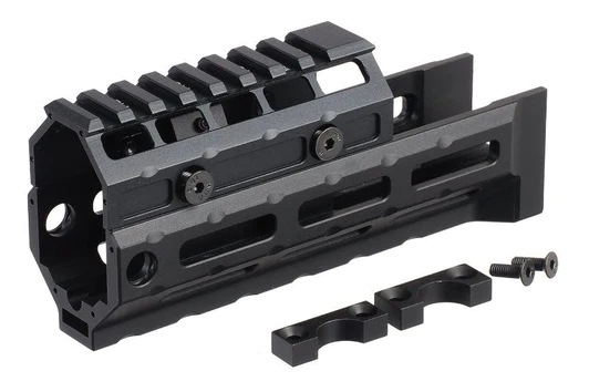 5KU MIタイプ AK用 M-LOK ユニバーサルハンドガード BK