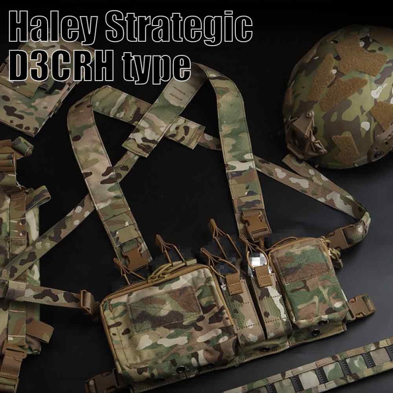 マルチカムカラーチェストリグ UFC Haley Strategic D3CRHタイプ チェストリグ(各カラーあり)