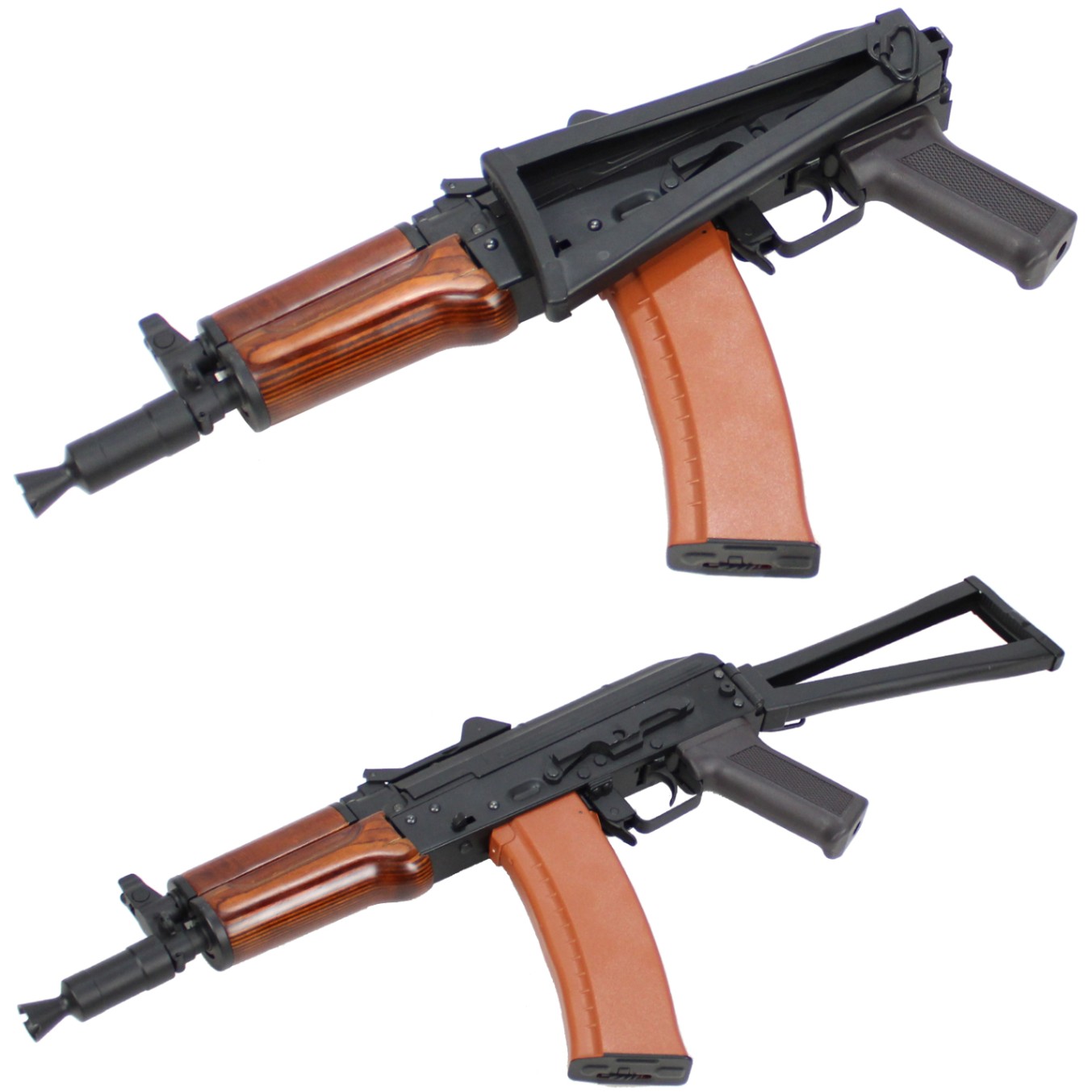 S&T AKS-74UN フルメタル G3電動ガン リアルウッド（電子トリガー