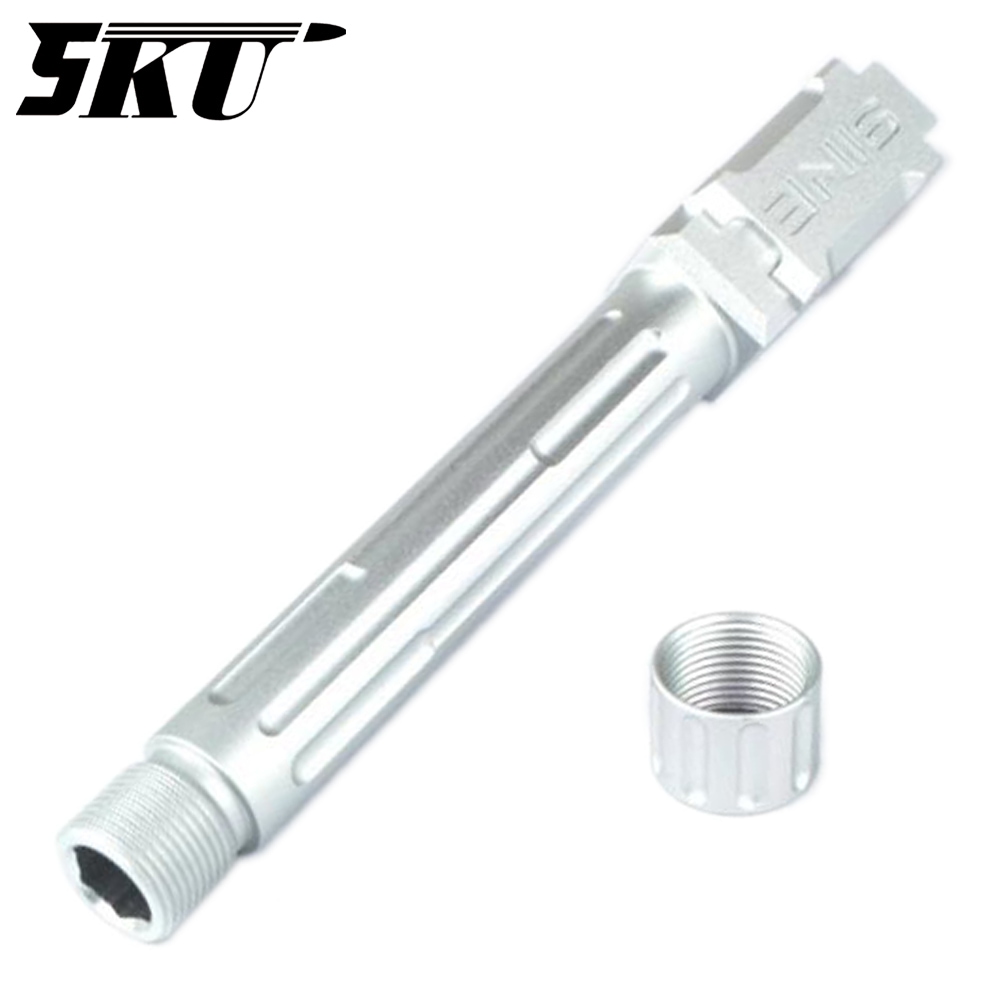 5KU LANTAC 9INE スレッディド アウターバレル 14mm 逆ネジ (東京